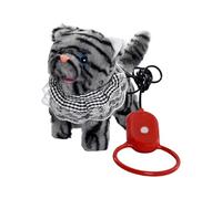 XAGMODSHN Soft Safe Plush Walking Cats Toy That Meows and Walks Automatically for Kids Bedtime Comfort and Daily Entertainment Bedtime Companion