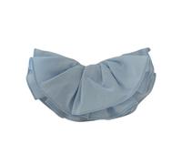 XAGMODSHN Sophisticated Black Fabric Hair Clip With Double Layered Hair Scrunchie Styling Accessory Suitable for Various Occasion