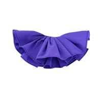 XAGMODSHN Sophisticated Black Fabric Hair Clip With Double Layered Hair Scrunchie Styling Accessory Suitable for Various Occasion