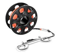 XAGMODSHN Spool Finger Reel With Double Ended Hook Scubas Diving Line Wreck Guide Line Enduring Freediving Dives Reel
