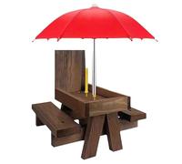 XAGMODSHN Stable Wooden Corn Cobs Feeders for Squirrels Fun Design Easy Installation in Yard Wildlife Watching Stable Holder Backyard Feeders