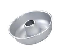 XAGMODSHN Sturdy Aluminum Doughnuts Pan for Caramels Flans Cakes Professional Baking Tool Easy Releases and Cleaning Base Mold Mold for Desserts Fixed Bottom Dessert Tool Shaped Caramel Custard