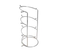 XAGMODSHN Sturdy Four Tiers Crown Display Unit Detachable Rack for Showcasing Collections Storage Stand Crystal Hairband Organiser Window Display Stand