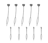 XAGMODSHN Topsy Hair Tail Tools for Women 10Pcs Hair Styling Tool Set Hair Braider Dreadlocks Making Tools with 2 Size for Hairdos
