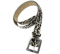 XAGMODSHN Unique Waist Chain Hot Buckle Leopards Print Chain Cowgirl Belt For Women Proms Club Party For Jeans Dresses Fashion Accessory