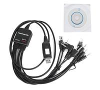 XAGMODSHN USB Programming Cable For Two Way Radio With Disc Radio USB Programming Cable
