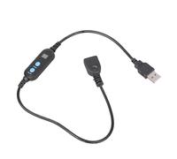 XAGMODSHN USB Timer Cable Adjustable 1 To 30 Minutes Countdown Feature With Power Switching Button For Aquarium LED Fan Kitchen Compact USB Timer Power Control