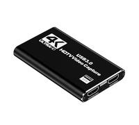 XAGMODSHN USB3.0 To HDTV Video Capturing Card 4K Video Device Transfer Record Grabbers For Live Streaming Portable Design