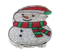 XAGMODSHN Versatiles Christmas Barrettes Decoration Solid Barrettes Colorful Hairpin for Stage Performances Costume Accessories