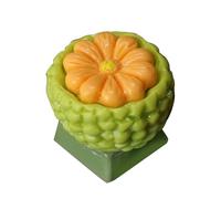 XAGMODSHN Vibranted Fruit Themed Resin Keycaps For Mechanical Keyboards Unique Design Realistic Durian Avocado Shape Optional Ergonomic Fruit Keycaps For Office Keyboards