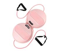 XAGMODSHN Waist Twist Board with Resistance Band Cores Workouts Twist Board Machine Nonslip Twisting Exercise Machine Waist Twist Board with Resistance Band