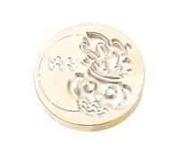XAGMODSHN Wax Seal Stamp Head Replacement Emboss Sealings Scrapbooking Metal Sealing Only Brasses Seal Stamp