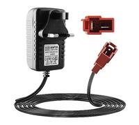 Xahpower 6V Kids Ride On Car Charger, 6 Volt Battery Charger for Rollplay Porsche 918 Audi R8 Spyder Kid Trax Disney Frozen White Toddler Wildfire Quad Wal-Mart Kid TRAX Moto ATV Red Plug