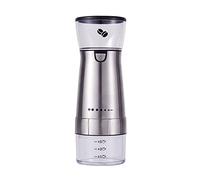 XAMIO Electric Coffee Grinders for Portable Travel, Ceramic Grinding Core Adjustable Coarseness with USB and Easy On/Off Button, Grinder for Herbs, Nuts Grains, Spice Mill