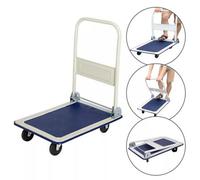 Xample 150Kg Heavy Duty Folding Platform Trolley With Non-Slip Surface & Swivel Castors Warehouse, Office, It, Transport Cart