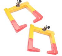 Xample® 2-Pack Security Wheel Chock Lock- Trailer Clamp Boot Tire Claw - Premium Quality Heavy Duty Stabilizer Anti- Theft -Protective for Parking Car, Trailer, Truck and SUV