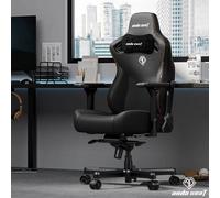 Xample Anda Seat Kaiser Series 3 Xl Gaming Chair, Duraxtra Pvc Leather, Magnetic Head Pillow, 4D Armrests, Adaptive Lumbar Support, Black