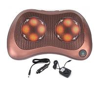 Xample® Back Massager with Heat, Shiatsu Lower Back Neck Massage Pillow, Electric Shoulder Massage for Pain Relief Gifts for Mom Dad,Car, Home. Office