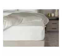 Xample Belledorm 100% Mulberry Silk Ivory Fitted Sheet, King