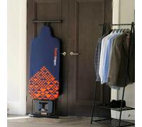 Xample Boardmann Xl Ironing Board 121X51Cm Extra Wide Steam Generator Rest Adjustable Height Hanging Rail Non-Slip Cover