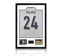 Xample Cole Palmer Signed Framed England Football Shirt With 2 Photos, Autographed Memorabilia