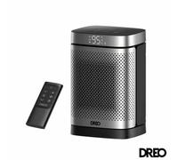 Xample Dreo Atom Core Space Heater Dr-Hsh018 - 1500W Portable Ceramic Heater With Digital Display, Eco Mode, Timer, Remote & Safety