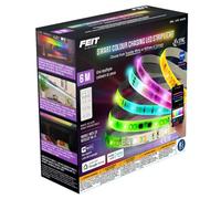 Xample Feit 19.6Ft Smart Led Colour Chase Strip Lights Indoor Rgb Light Strip With Remote, App & Voice Control, Scheduling & Automation