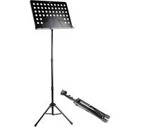 Xample Foldable Metal Music Stand With Adjustable Height 50 150Cm Tripod Orchestral Sheet Stand With Large Tilt Bookplate, Carry Bag
