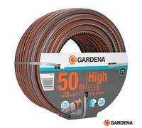 Xample Gardena Comfort Highflex Hose 50M (164Ft) X 13mm (0.5"), Power Grip Profile, Pressure-Resistant 30 Bar, Frost & Uv Resistant Hose