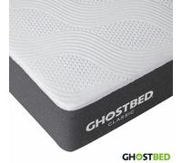 Xample Ghostbed Classic Memory Foam Mattress, Super King (180 X 200 Cm) - 25Cm Deep, Medium/firm, Cooling Cover, Ghost Bounce & Cell Foam