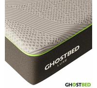 Xample Ghostbed Luxe Hybrid Cooling Mattress, Double (135 X 190 Cm) - 30Cm Deep, Medium Feel, Graphite Foam, Ghost Ice Cover