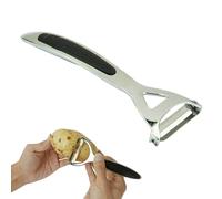 Xample Heavy Duty Chrome Alloy Kitchen Potato Peeler Fruit Vegetable Rapid Slicer in Silver Xample Silver