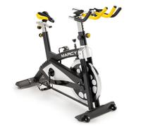 Xample Marcy 7038 Studio Spin Bike With 18Kg Flywheel, Adjustable Seat, Aero Handlebars, Basket Cage Pedals & Free Mat Home Fitness Bike