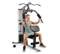 Xample Marcy Mwm986 Home Gym System With 68Kg Weight Stack Chest Press & Pec Dec, High/low Pulley, Leg Extension, Steel Frame