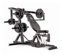 Xample Marcy Pro Pm4400 Leverage Bench - Adjustable Multi-Position Strength Training Bench With Barbell Motion, 158Kg User Capacity