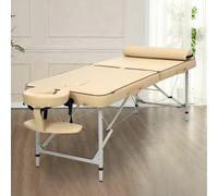 Xample Master Massage Breeze 71Cm Portable Massage Table Package Lightweight Aluminium Frame, 5Cm Foam, Adjustable Height
