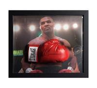 Xample Mike Tyson Signed Framed Everlast Boxing Glove, Autographed Memorabilia With Certificate Of Authenticity