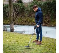 Xample National Geographic Metal Detector With Lcd Display, 3 Search Modes, 8" Waterproof Coil, Adjustable Sensitivity & Armrest