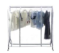 Xample® NEW Clear Quality Clothes Garment Strong Clear Waterproof 4ft Tidy Rail Cover (Only Cover)
