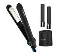 Xample Revamp Igen Progloss Cordless Ceramic Hair Straightener With 2 Batteries, Fast Heat-Up, Progloss™ Oil Plates & Travel Adaptor