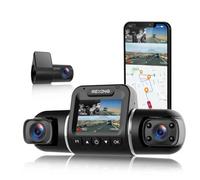 Xample Rexing V2 Pro Ai Dash Cam 3 Channel Front/cabin/rear - 1080P Fhd, 170 Wide Angle, 330 Swivel, Gps, Wi-Fi, Adas, 64Gb Card