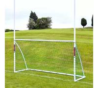 Xample Samba 12X6Ft Football Rugby Goal Multi Purpose Garden Goal Heavy Duty Frame With Net Anchors Easy Assembly