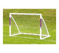 Xample Samba 6'x 4' Trainer Football Goal 2 Pack All-Weather Durable Upvc Frame With Precise Locking System And Quick Clips