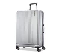 Xample Samsonite Amplitude Large Hardside Suitcase Lightweight Polycarbonate 360 Spinner Wheels Tsa Lock Ez Hook 112L Silver Colour