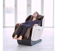 Xample Synca Circ+ Massage Chair Espresso, Japanese Shibui Design, Quad Roller Technology, Zero Gravity, Heat Therapy, Wireless Remote