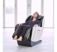 Xample Synca Circ+ Massage Chair Grey, Japanese Shibui Design, Quad Roller Technology, Zero Gravity, Heat Therapy, Wireless Remote