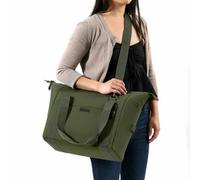Xample Titan 25 Can Insulated Carry-All Cooler Bag With 2 High Performance Ice Walls, Leak Proof, Shoulder Strap, Green