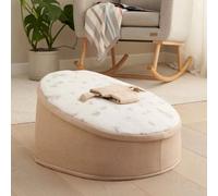 Xample Tutti Bambini Baby Beanbag Cocoon - Super Soft, 3-Point Harness, Zip-Off Newborn Liner