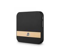 Xample Wireless WiFi Doorbell Receiver For Chime Ring Video Door-Bell in Black Xample Black