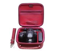 XANAD Camera Case Compatible with for KODAK PIXPRO AZ405/AZ425/AZ255/AZ401/AZ252/AZ528,Panasonic LUMIX FZ80D/FZ80/FZ300/FZ2500 4K Digital Camera,Claret-Red